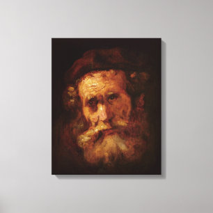 Ein Rabbiner Leinwanddruck