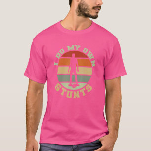 Ein Rad Retro Ich mache mein eigenes Elektro-Skate T-Shirt