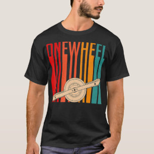 Ein Rad Retro Vintages Einrad T-Shirt