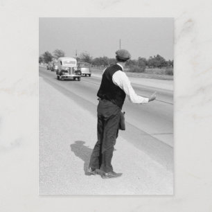 Ein Rad schlagen, 1939 Postkarte