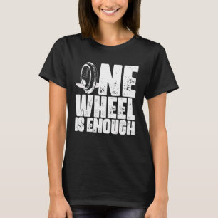 Ein Rad zu fahren ist ausreichend elektrisch T-Shirt