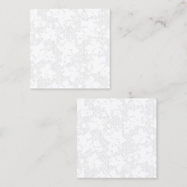 ein Rahmen aus schwarz-weißem Foto mit weißem Hint Telefonnummerkarte (Vorne/Hinten)