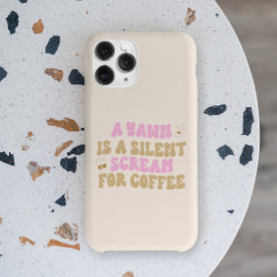 Ein Rasen ist ein leiser Schrei für Kaffee Funny P Case-Mate iPhone Hülle