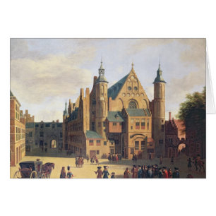 Ein Rathausplatz in Haarlem