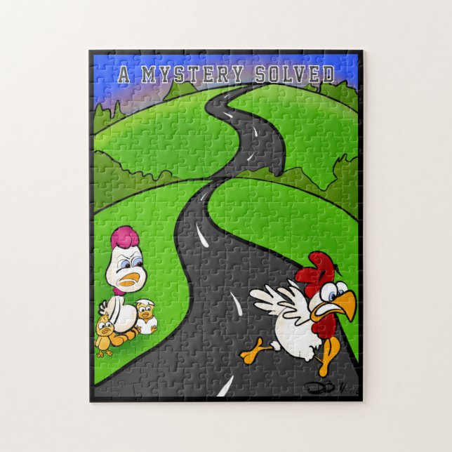 Ein Rätsel gelöst Puzzle (Vertikal)