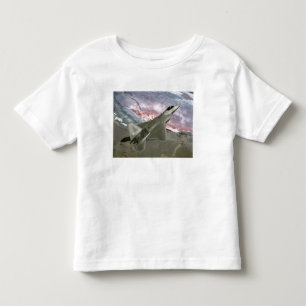 Ein Raubvogel F/A-22 fliegt eine Kleinkind T-shirt