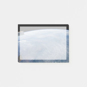 Ein Rauchzug über das tropische Südafrika. Post-it Klebezettel