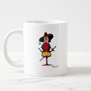 Ein rauer Swashbuckler Jumbo-Tasse