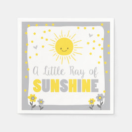 Ein Ray Sonnenschein Baby Duschpapier Napkin Sun Serviette