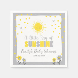 Ein Ray Sonnenschein Baby Duschpapier Napkin Sun Serviette