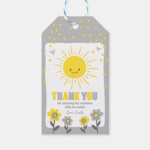 Ein Ray Sunshine Baby Duwer Gefallen Tag Sun Summe Geschenkanhänger