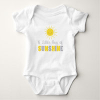 Ein Ray Sunshine Baby Shower Säugling Strampler Su