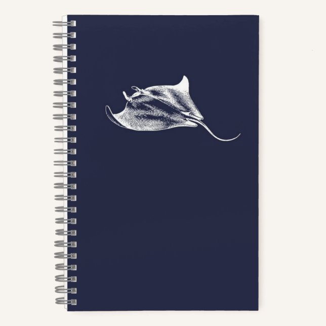 Ein Ray unter den Sternen Notizbuch (Vorderseite)