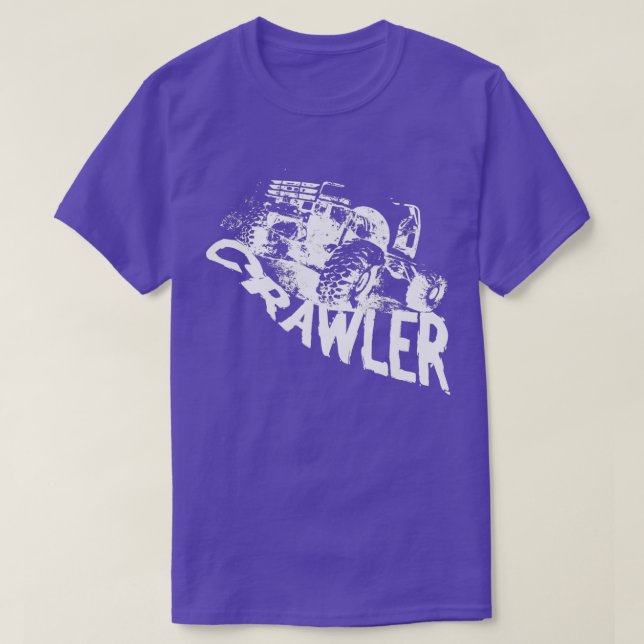 Ein rc rock crawling off road design T-Shirt (Design vorne)