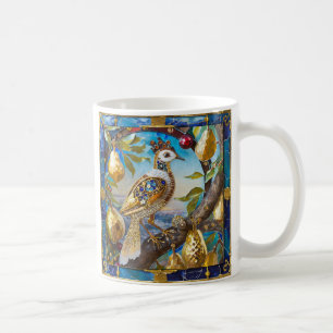 Ein Rebhuhn in einem Birnbaum Kaffeetasse