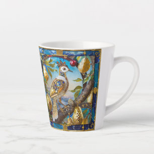 Ein Rebhuhn in einem Birnbaum Milchtasse