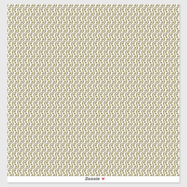 Ein rechteckiger Teppich mit kompliziertem geometr Aufkleber (Blatt)