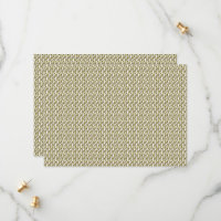 Ein rechteckiger Teppich mit kompliziertem geometr