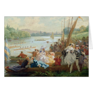 Ein Regatta bei Asnieres während des zweiten