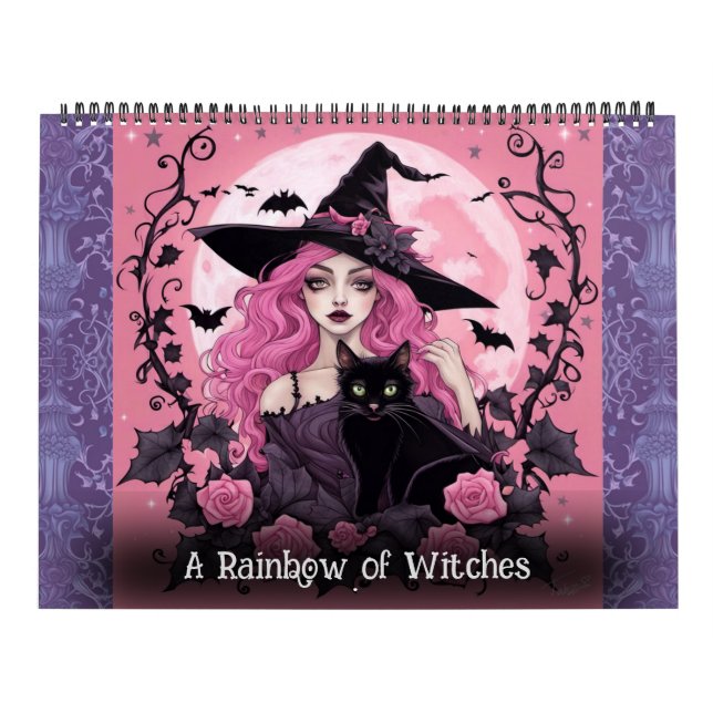 Ein Regenbogen der Hexen von Ivy und Bat Art Calen Kalender (Titelbild)