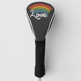 Ein Regenbogen der Liebe Golf Headcover