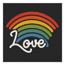 Ein Regenbogen der Liebe