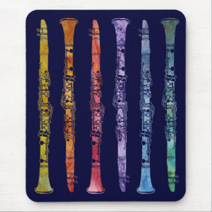 Ein Regenbogen von Clarinets Mousepad