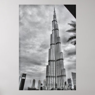 Ein Regentag in Burj Khalifa Poster
