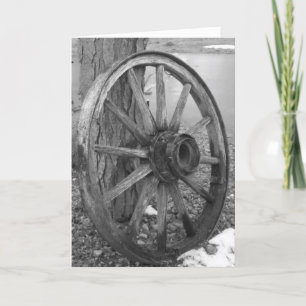 "Ein Reifen optional" Dankeschön Karte