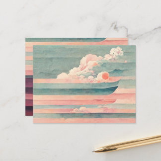 Ein reines und einzigartiges Stück Aart-Vision Postkarte