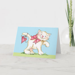Ein reines Valentin Feiertagskarte