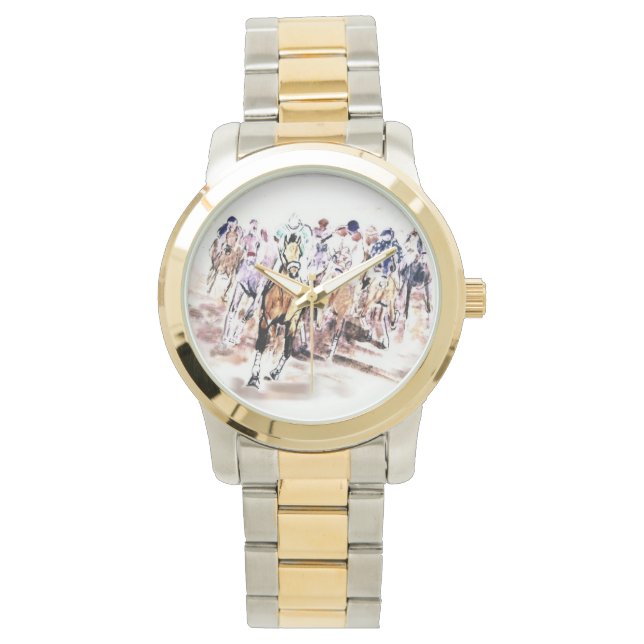 Ein Rennen gegen die Zeit Armbanduhr (Vorderseite)