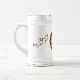 Ein-Republik-Unter-Gott-Siegel-Bier-Stein Bierglas