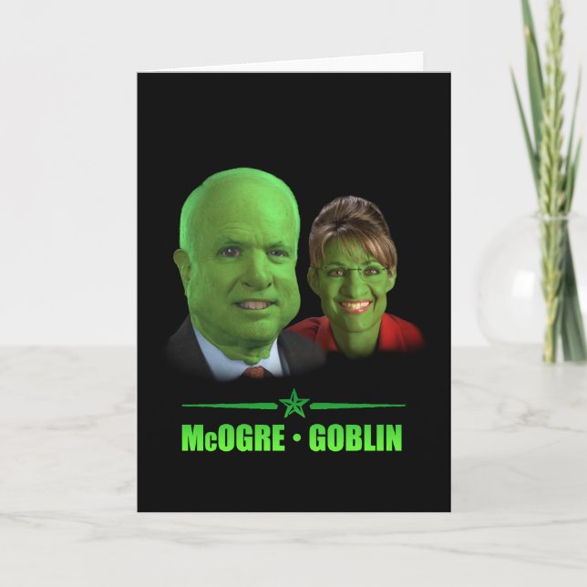 Ein republikanisches Halloween! Karte (Vorderseite)