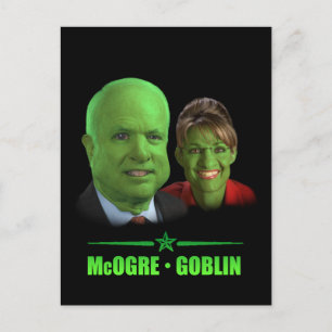 Ein republikanisches Halloween! Postkarte