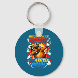 Ein Retro-Capybara-Meme-Shirt Außer Ursache Schlüsselanhänger