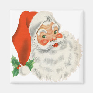 Ein retro Weihnachtsmann Magnet