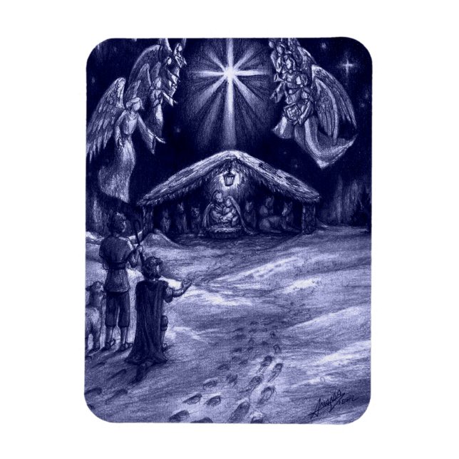 Ein Retter ist Geboren! Magnet (Vertikal)