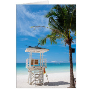 Ein Rettungsschwimmer White Beach, Boracay