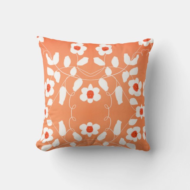 Ein reversibles, auf Inspiration basierendes Drehk Kissen (Vorderseite)