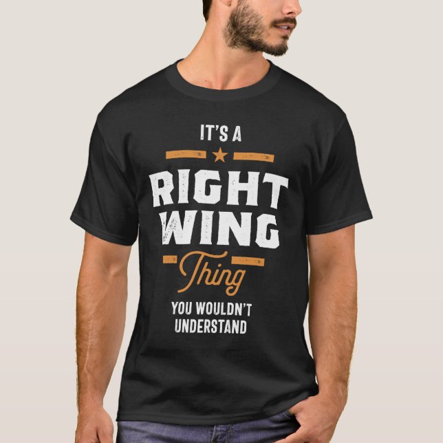 Ein richtiges Wing, man würde es nicht verstehen T-Shirt (Vorderseite)