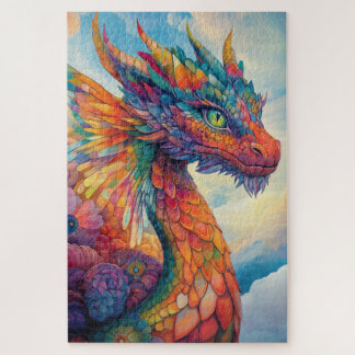 Ein riesiger Drache Puzzle