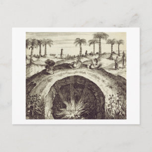 Ein riesiger Untergrund Steam Cooker von "China Il Postkarte