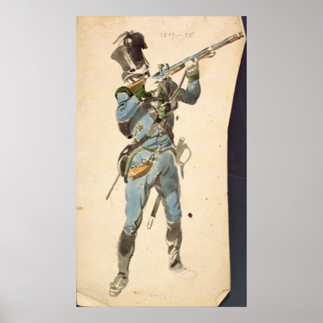 Ein Rifleman der österreichischen Jäger Poster (Vorne)