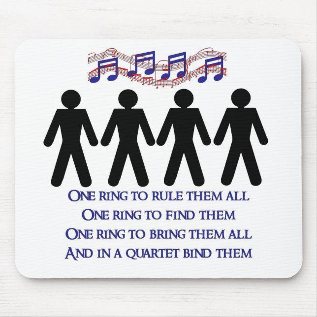 Ein Ring Mousepad (Vorne)