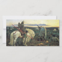 Ein Ritter an der Kreuzung (von Viktor Vasnetsov)