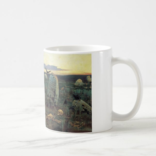 Ein Ritter an der Wegscheide Kaffeetasse (Rechts)