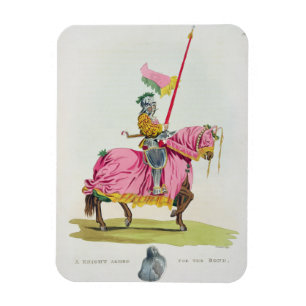 Ein Ritter bewaffnete für die Bindung, 1512, Magnet