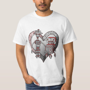 Ein Robot-Liebe-T - Shirt
