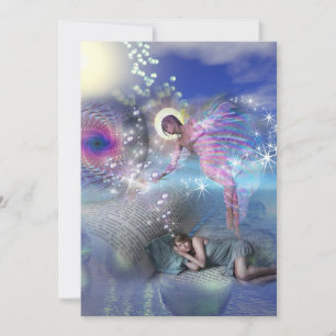 Ein Roman kann ein Portal in parallele Realitäten Feiertagskarte